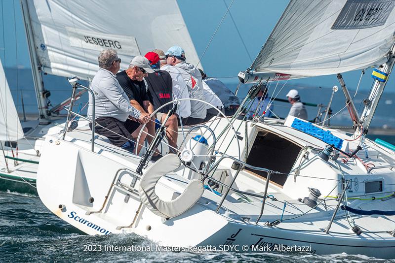 2023 International Masters Regatta photo copyright Mark Albertazzi taken at San Diego Yacht Club and featuring the J105 class