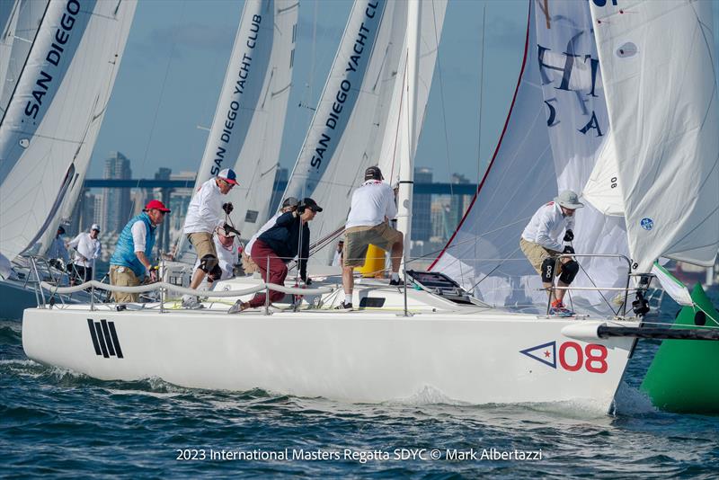 2023 International Masters Regatta photo copyright Mark Albertazzi taken at San Diego Yacht Club and featuring the J105 class