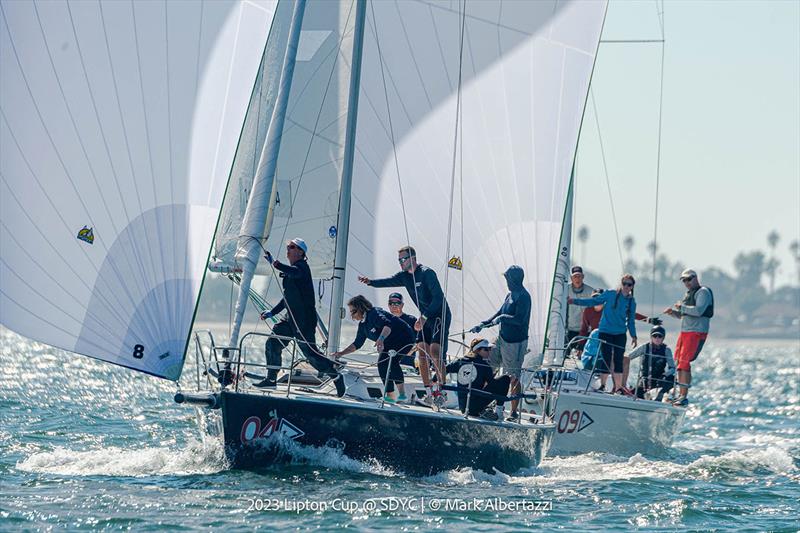 2023 Lipton Cup photo copyright Mark Albertazzi taken at San Diego Yacht Club and featuring the J105 class