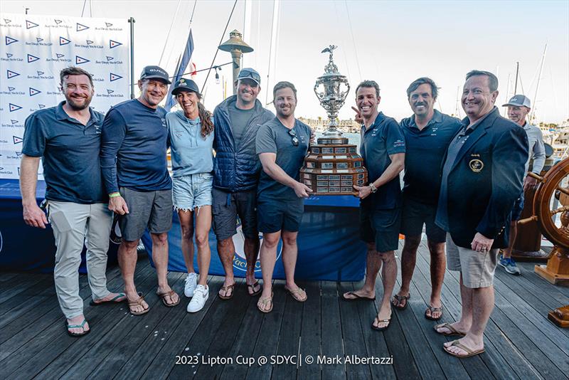 2023 Lipton Cup! photo copyright Mark Albertazzi taken at San Diego Yacht Club and featuring the J105 class