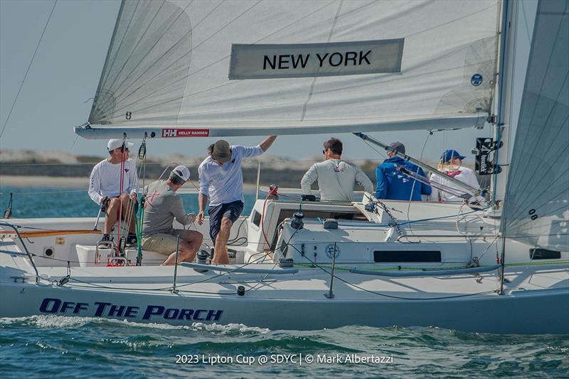 2023 Lipton Cup! photo copyright Mark Albertazzi taken at San Diego Yacht Club and featuring the J105 class