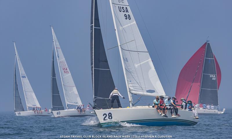 31st Block Island Race Week Day 1 photo copyright Stephen R Cloutier taken at Storm Trysail Club and featuring the J105 class