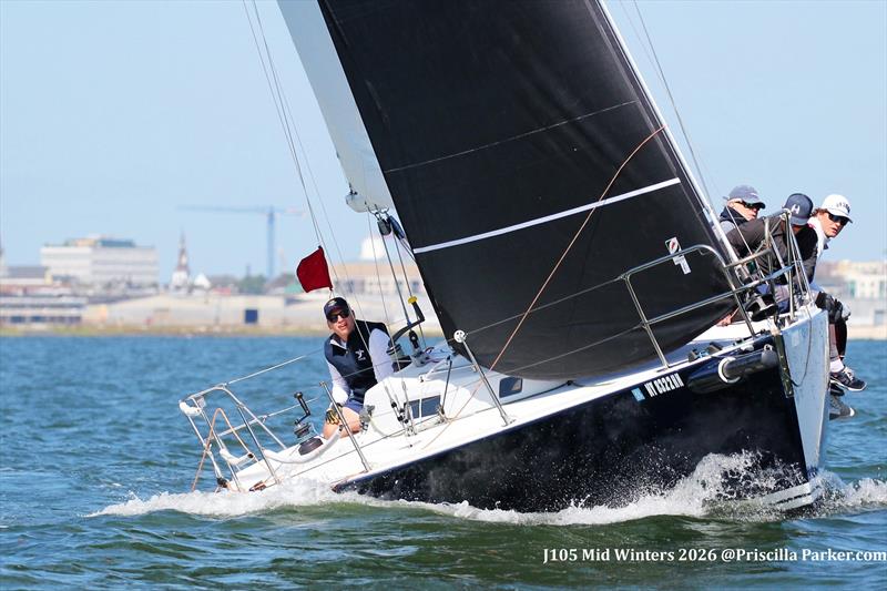 2026 J/105 Midwinter Championship photo copyright Priscilla Parker taken at Charleston Yacht Club and featuring the J105 class