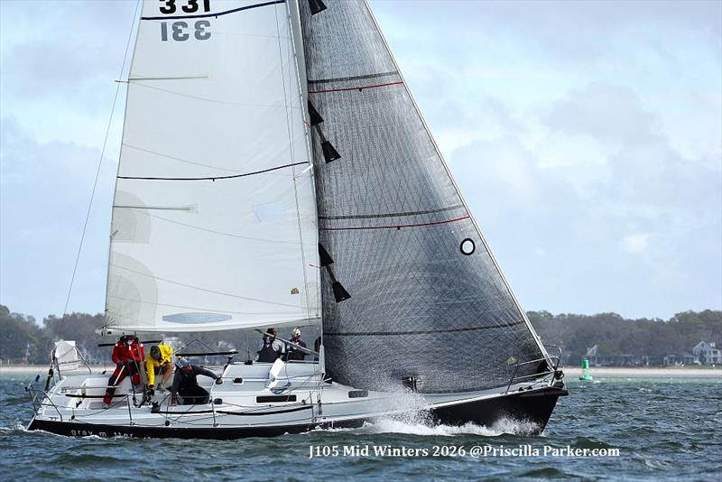 2026 J/105 Midwinter Championship photo copyright Priscilla Parker taken at Charleston Yacht Club and featuring the J105 class