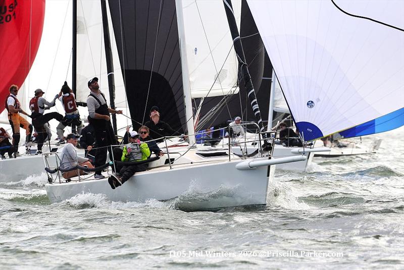 2026 J/105 Midwinter Championship photo copyright Priscilla Parker taken at Charleston Yacht Club and featuring the J105 class