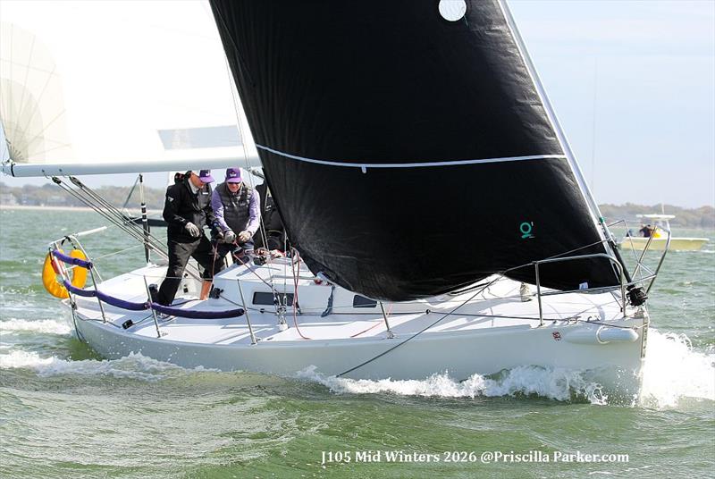 2026 J/105 Midwinter Championship photo copyright Priscilla Parker taken at Charleston Yacht Club and featuring the J105 class
