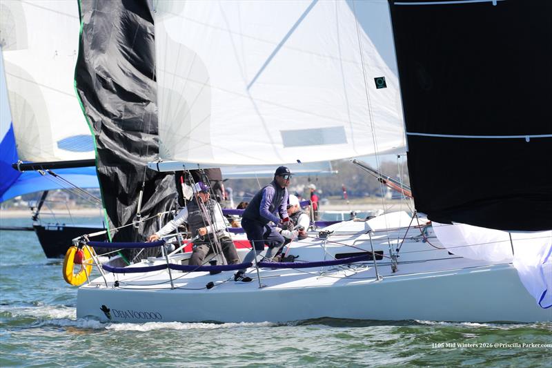 2026 J/105 Midwinter Championship photo copyright Priscilla Parker taken at Charleston Yacht Club and featuring the J105 class
