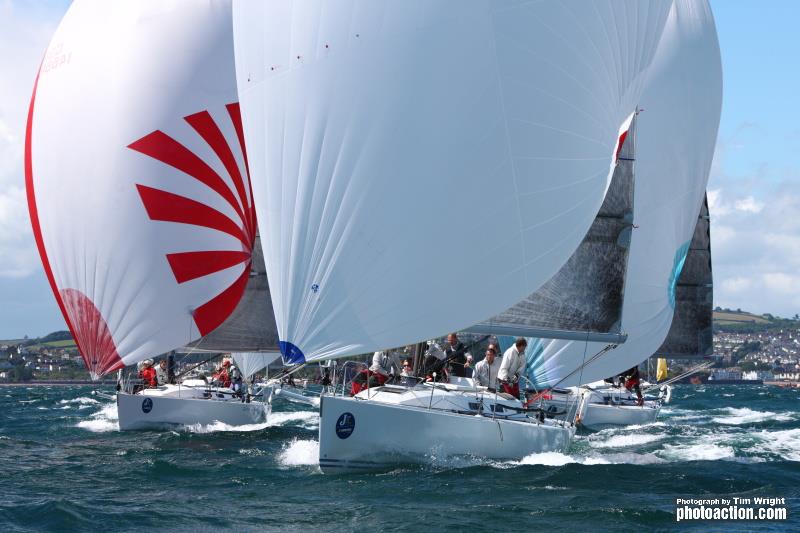 Landsail Tyres J-Cup in Partnership with B&G day 2 photo copyright Tim Wright / www.photoaction.com taken at Royal Torbay Yacht Club and featuring the J109 class