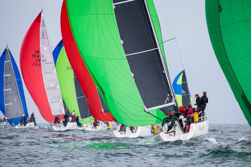 Wave Regatta 2018 at Howth photo copyright David Branigan / Oceansport taken at Howth Yacht Club and featuring the J109 class