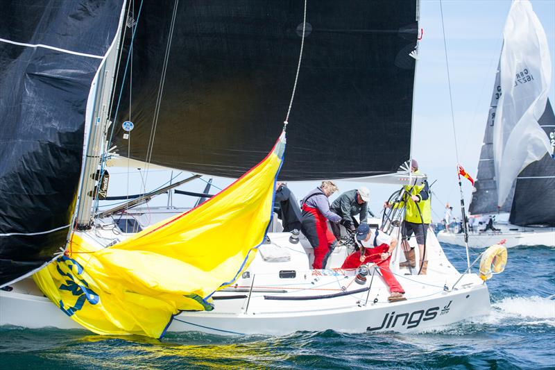 Inaugural Bangor Town Regatta photo copyright Andrew Gallagher taken at Ballyholme Yacht Club and featuring the J109 class