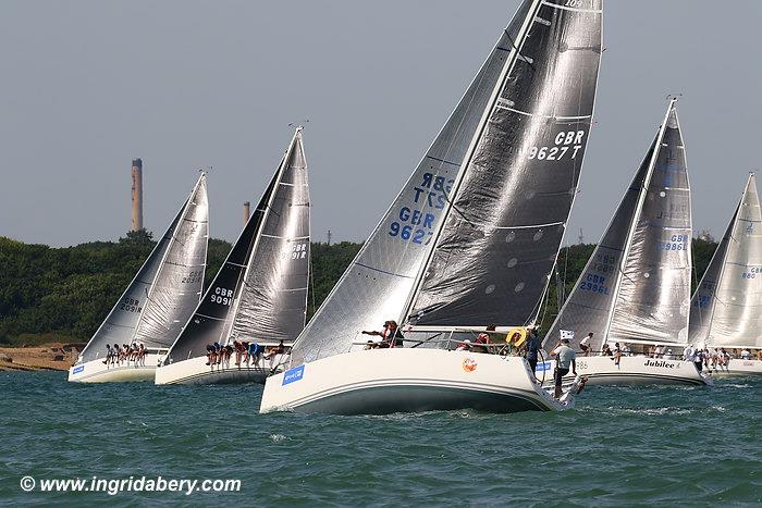 Lendy Cowes Week day 3 photo copyright Ingrid Abery / www.ingridabery.com taken at Cowes Combined Clubs and featuring the J109 class