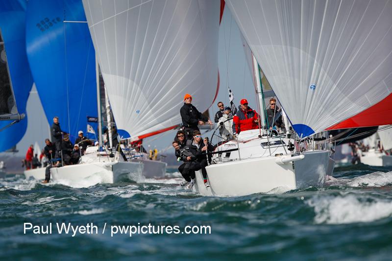 Day 5 of the Brooks Macdonald Warsash Spring Series photo copyright Paul Wyeth / www.pwpictures.com taken at Warsash Sailing Club and featuring the J109 class