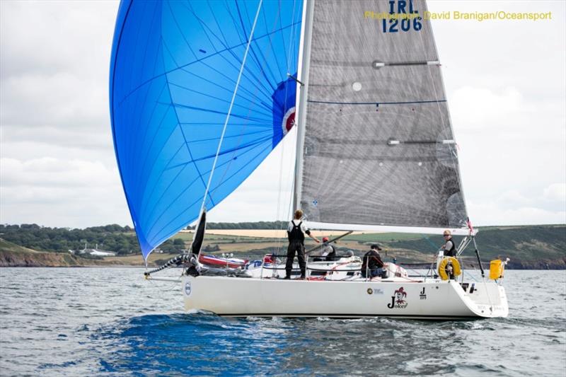 The Irish Defence Force team, racing J/109 Joker 2, skippered by Barry Byrne, opened their defence of the Beaufort Cup with a win in the 130 mile Fastnet Race photo copyright David Branigan / Oceansport taken at Royal Cork Yacht Club and featuring the J109 class