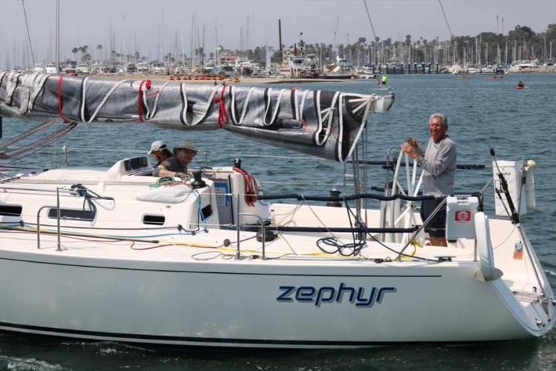 Fast Santa Barbara to King Harbor Race photo copyright Event Media taken at Santa Barbara Yacht Club and featuring the J109 class