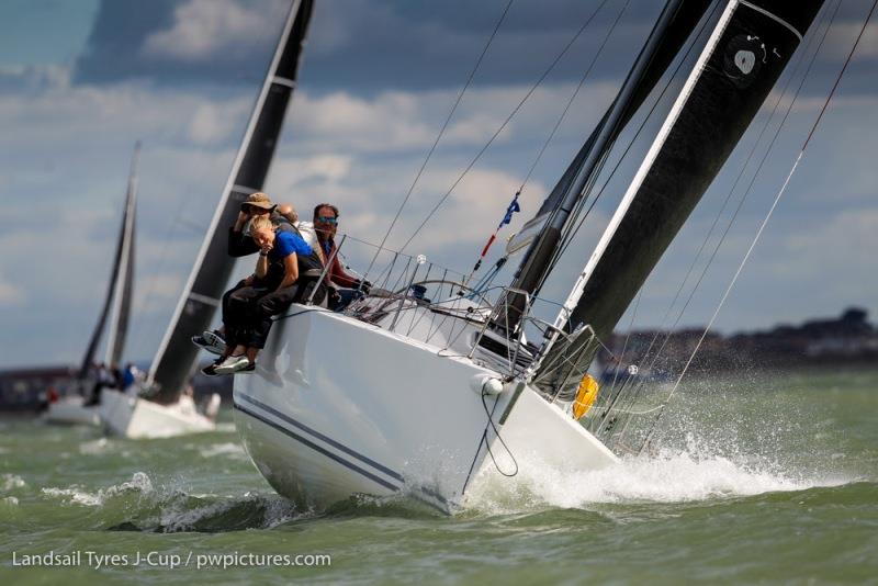 2020 J/109 UK National Champion - Simon Perry's Jiraffe. - 2020 Landsail Tyres J-Cup photo copyright Paul Wyeth / pwpictures.com taken at Royal Ocean Racing Club and featuring the J109 class