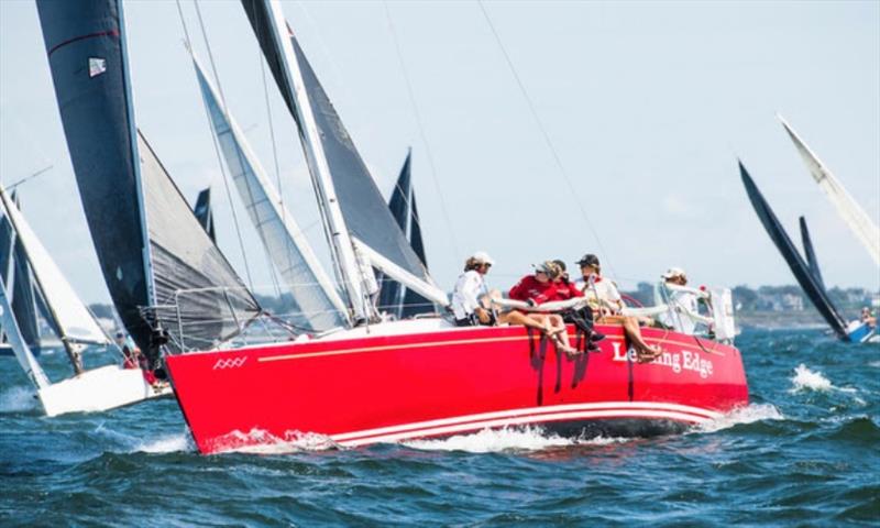 Leading Edge - NYYC Race Week photo copyright Rolex / Daniel Forster taken at New York Yacht Club and featuring the J109 class