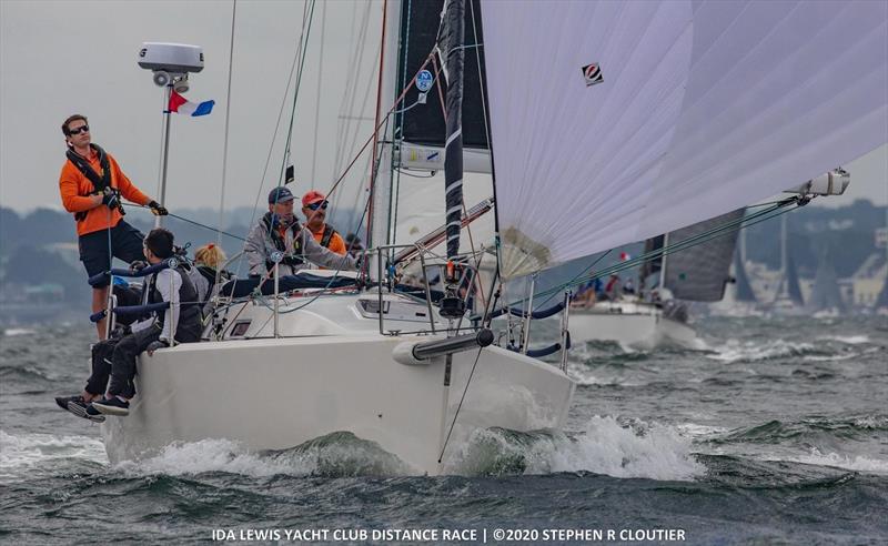 Vento Solare's team sailing in the 2020 Ida Lewis Distance Race IN BAY event - photo © Stephen Cloutier