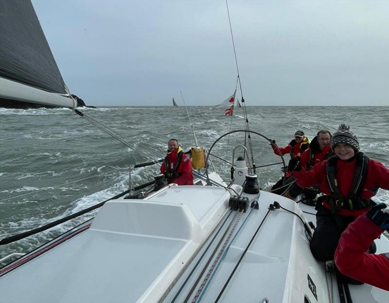 On board Mojito during Pwllheli Winter Series week 2 - photo © Ben Cartwright