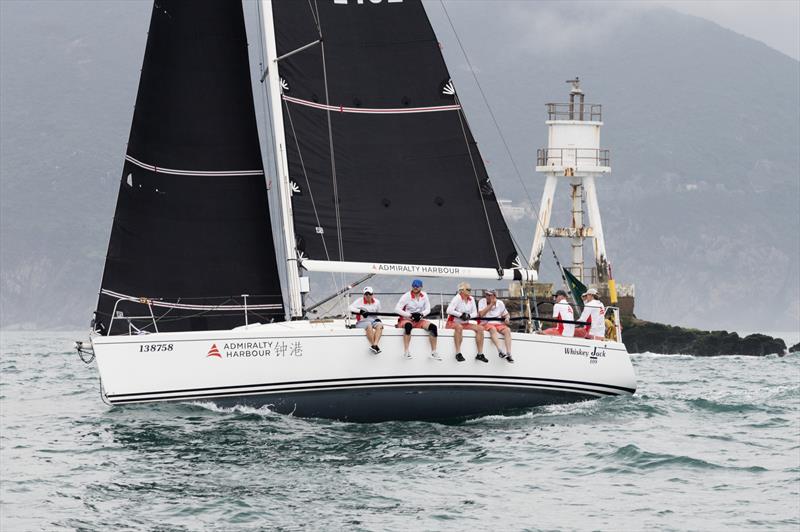 Whiskey Jack at Shek O Rock. Rolex China Sea Race 2023 - photo © Guy Nowell / RHKYC