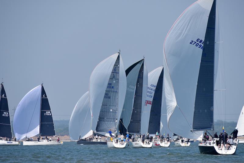 J/109 Class - RORC Vice Admiral's Cup photo copyright Rick Tomlinson / RORC taken at Royal Ocean Racing Club and featuring the J109 class