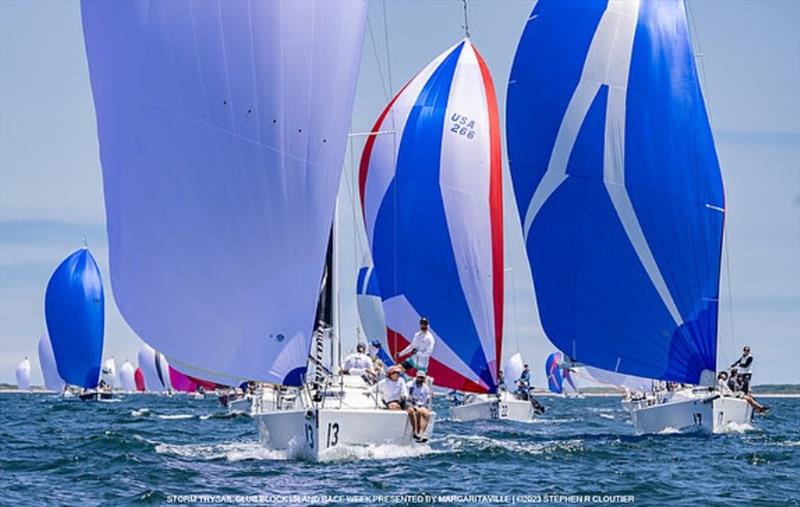 Block Island Race Week 2023 photo copyright Stephen R Cloutier taken at Storm Trysail Club and featuring the J109 class