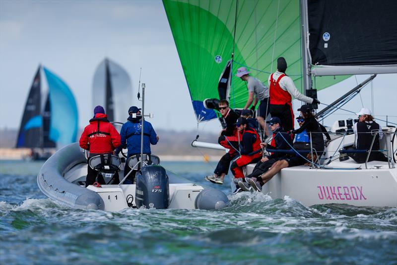 J/109 Jukebox  - 2024 RORC Easter Challenge - Day 2 - photo © Paul Wyeth / RORC