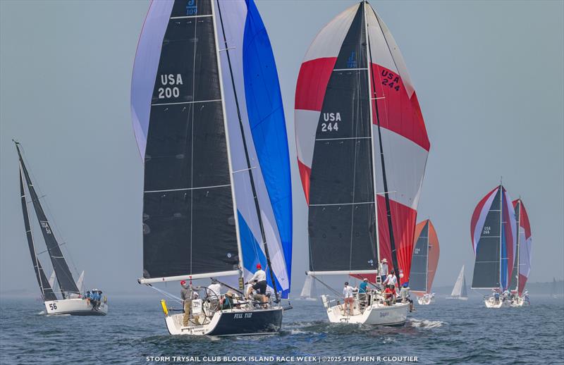 31st Block Island Race Week Day 1 photo copyright Stephen R Cloutier taken at Storm Trysail Club and featuring the J109 class