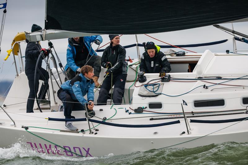 Jukebox - Hamble Winter Series week 6 - photo © Paul Wyeth / www.pwpictures.com