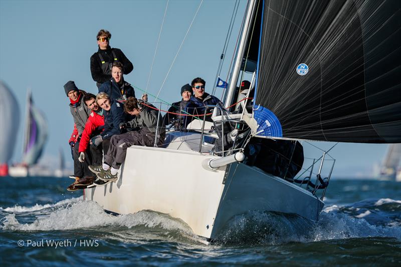 Jukebox - Hamble Winter Series 2025 Race Week 8 photo copyright Paul Wyeth / www.pwpictures.com taken at Hamble River Sailing Club and featuring the J109 class