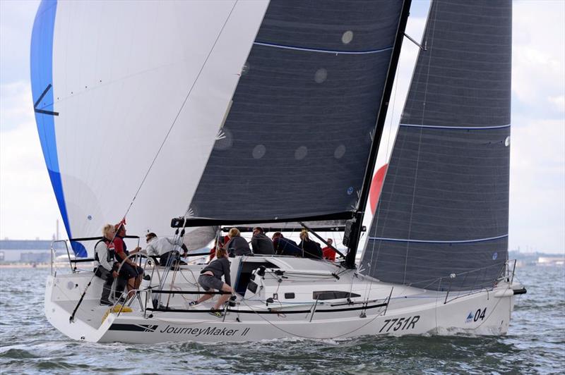 Journeymaker II on day 1 of the J/111 World Championships photo copyright Rick Tomlinson / www.rick-tomlinson.com taken at Royal Yacht Squadron and featuring the J111 class