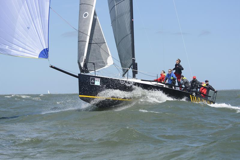 Upwind the waves are painful, but downwind, they're a surfer's paradise on day 2 at Sperry Charleston Race Week - photo © Charleston Race Week / Tim Wilkes