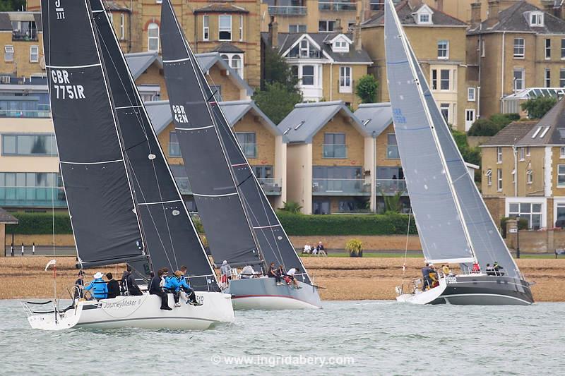 Cowes Week 2021 day 1 photo copyright Ingrid Abery / www.ingridabery.com taken at Cowes Combined Clubs and featuring the J111 class