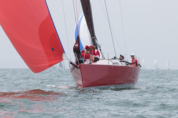 Scarlet Runner at the Australian Yachting Championships on Melbourne's Port Phillip photo copyright Alex McKinnon Photography taken at Sandringham Yacht Club and featuring the J111 class