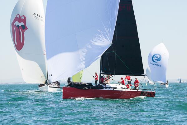 Scarlet Runner at the Australian Yachting Championships on Melbourne's Port Phillip. - photo © Alex McKinnon Photography