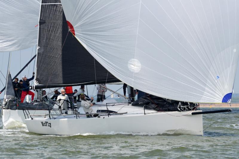 McFly dominated the J/111 fleet today - RORC Vice Admiral's Cup 2019 photo copyright Rick Tomlinson / RORC taken at Royal Ocean Racing Club and featuring the J111 class