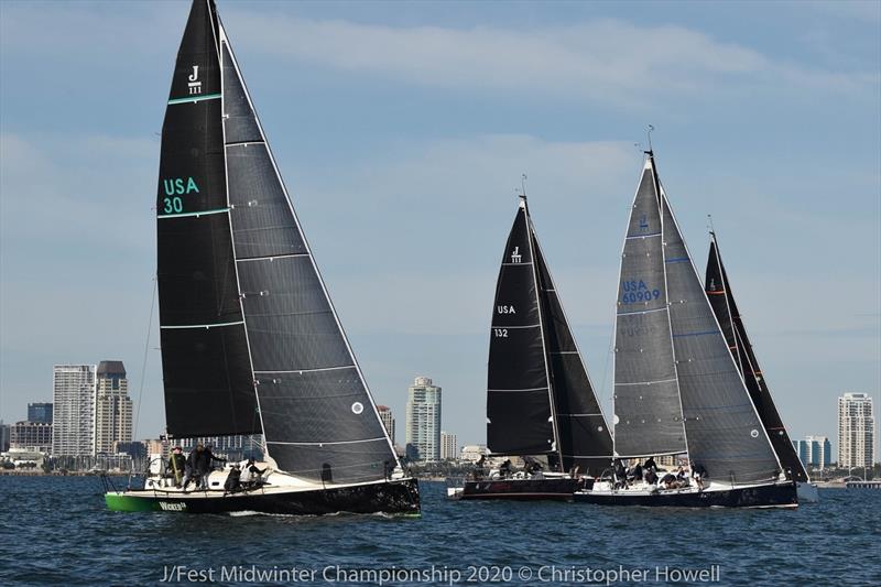 2020 J/111 Midwinter Championship photo copyright Christopher Howell taken at St. Petersburg Yacht Club, Florida and featuring the J111 class