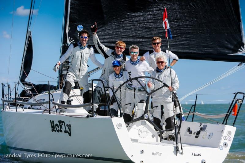 Tony & Sally Mack's J/111 McFly - J-Cup winners and J/111 UK National Champion - 2020 Landsail Tyres J-Cup photo copyright Paul Wyeth / pwpictures.com taken at Royal Ocean Racing Club and featuring the J111 class