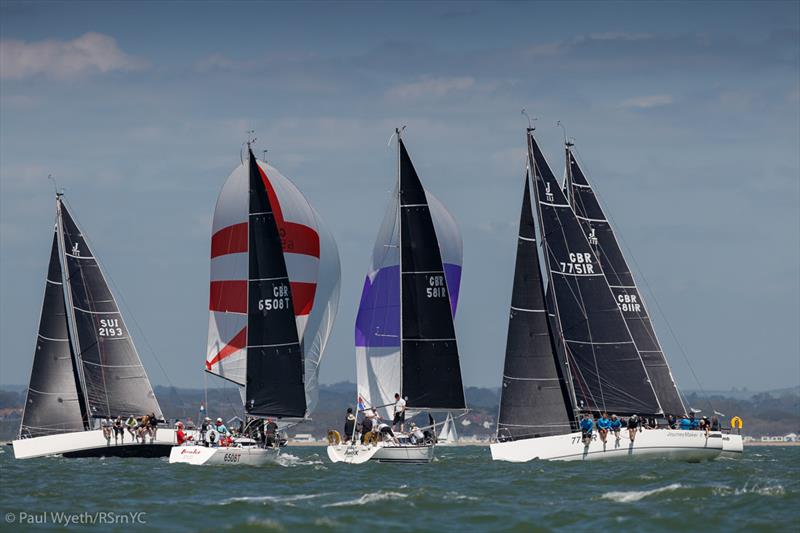 2021 Champagne Charlie June Regatta photo copyright Paul Wyeth / RSrnYC taken at Royal Southern Yacht Club and featuring the J111 class