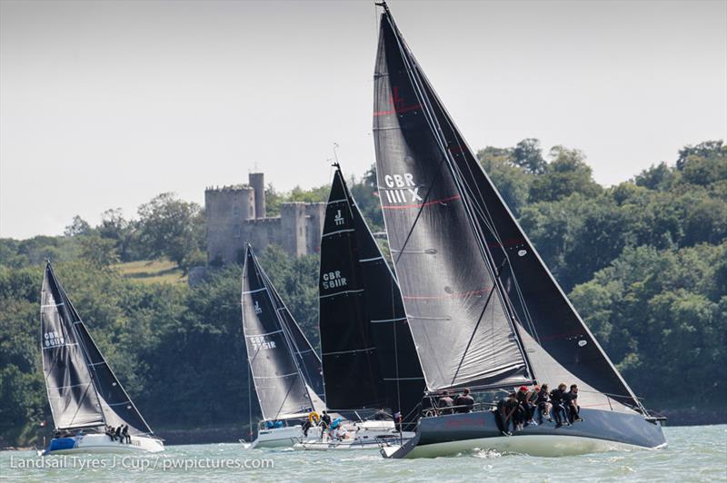 2021 Landsail Tyres J-Cup - Day 2 photo copyright Paul Wyeth / www.pwpictures.com taken at Royal Southern Yacht Club and featuring the J111 class