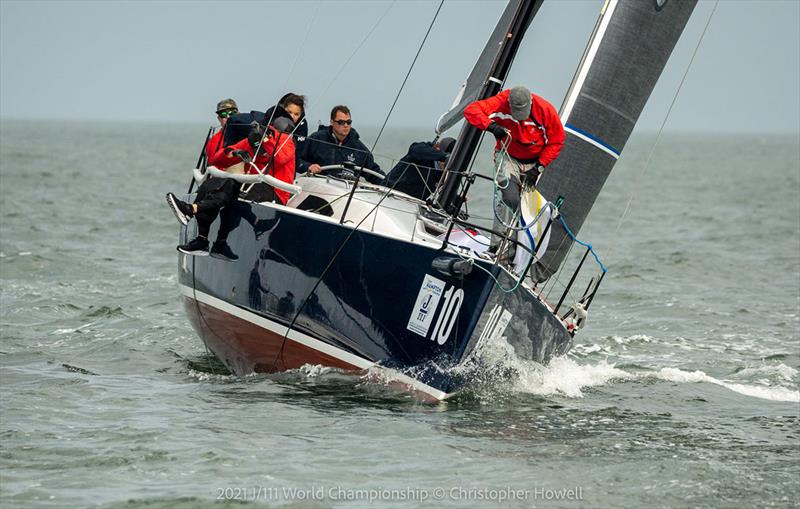 2021 J/111 World Championship - Day 2 photo copyright Christopher Howell taken at Hampton Yacht Club and featuring the J111 class