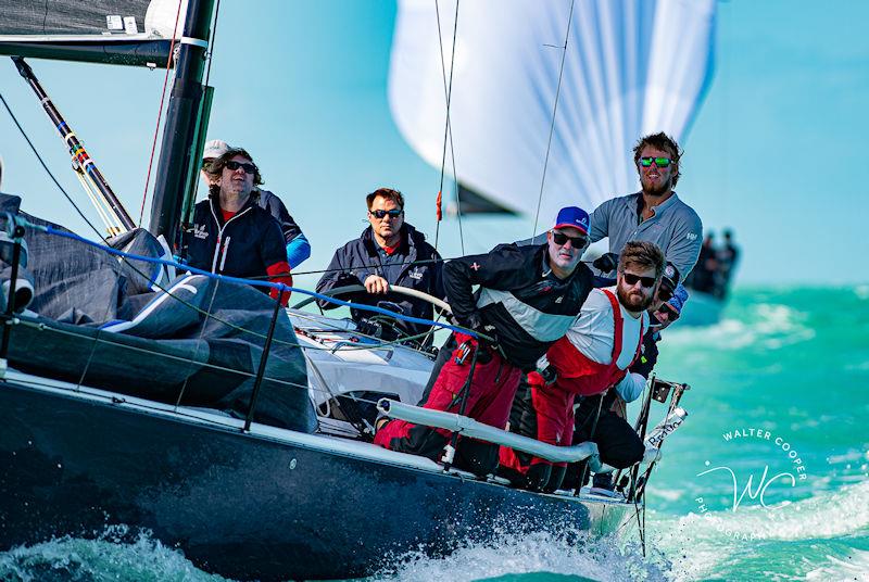 Andrew & Sedgwick Ward's Bravo wins the Southernmost Regatta 2022 at Key West, Florida photo copyright Walter Cooper taken at  and featuring the J111 class