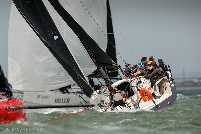 Cornel Riklin's J/111 Jitterbug during the Champagne Charlie Platinum Jubilee Regatta - photo © Paul Wyeth / RSrnYC