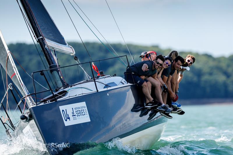 Jitterbug, J111 during the Salcombe Gin July Regatta at the Royal Southern YC photo copyright Paul Wyeth / RSrnYC taken at Royal Southern Yacht Club and featuring the J111 class