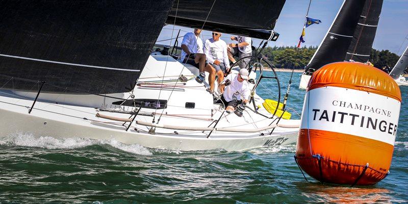 McFly in the 2022 Taittinger Royal Solent Yacht Club Regatta photo copyright Jake Sugden taken at Royal Solent Yacht Club and featuring the J111 class