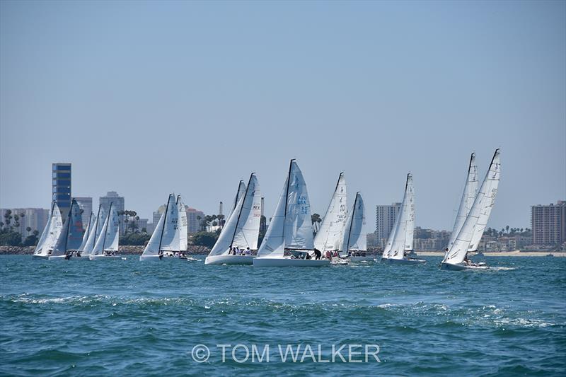 2018 Ullman Sails Long Beach Race Week - Day 3 photo copyright Tom Walker taken at Long Beach Yacht Club and featuring the J120 class