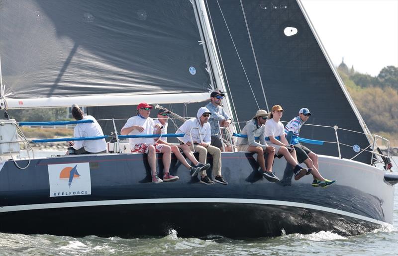 Keelforce, a J/120 skippered Richard Moore, placed third in Spinnaker Class A for Friday's Pursuit Division race - Charleston Race Week 2021 - photo © Willy Keyworth