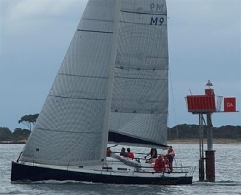 J/121 Javelin photo copyright Ocean Racing Club of Victoria taken at Ocean Racing Club of Victoria and featuring the J/121 class