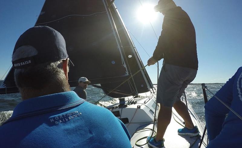 The most crew you'll ever need on a J/121 is five or six, and the boat is designed for doublehanding. - photo © North Sails