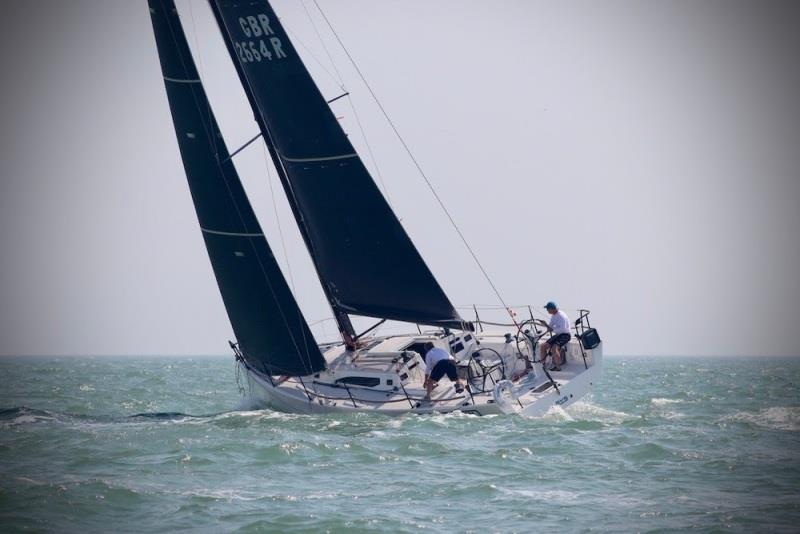 Michael O'Donnell's J/121 Darkwood photo copyright Louay Habib taken at Royal Ocean Racing Club and featuring the J/121 class