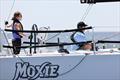 Patrick Hylant and 12-year-old daughter Greer sailing their J/122E MOXIE © Will Keyworth Photography